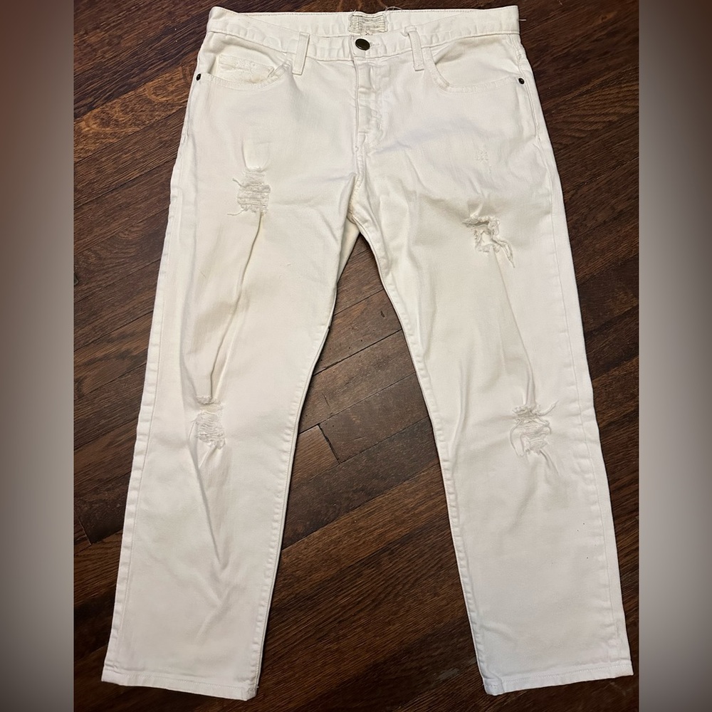 Current/Elliott Women’s White Jean Pants